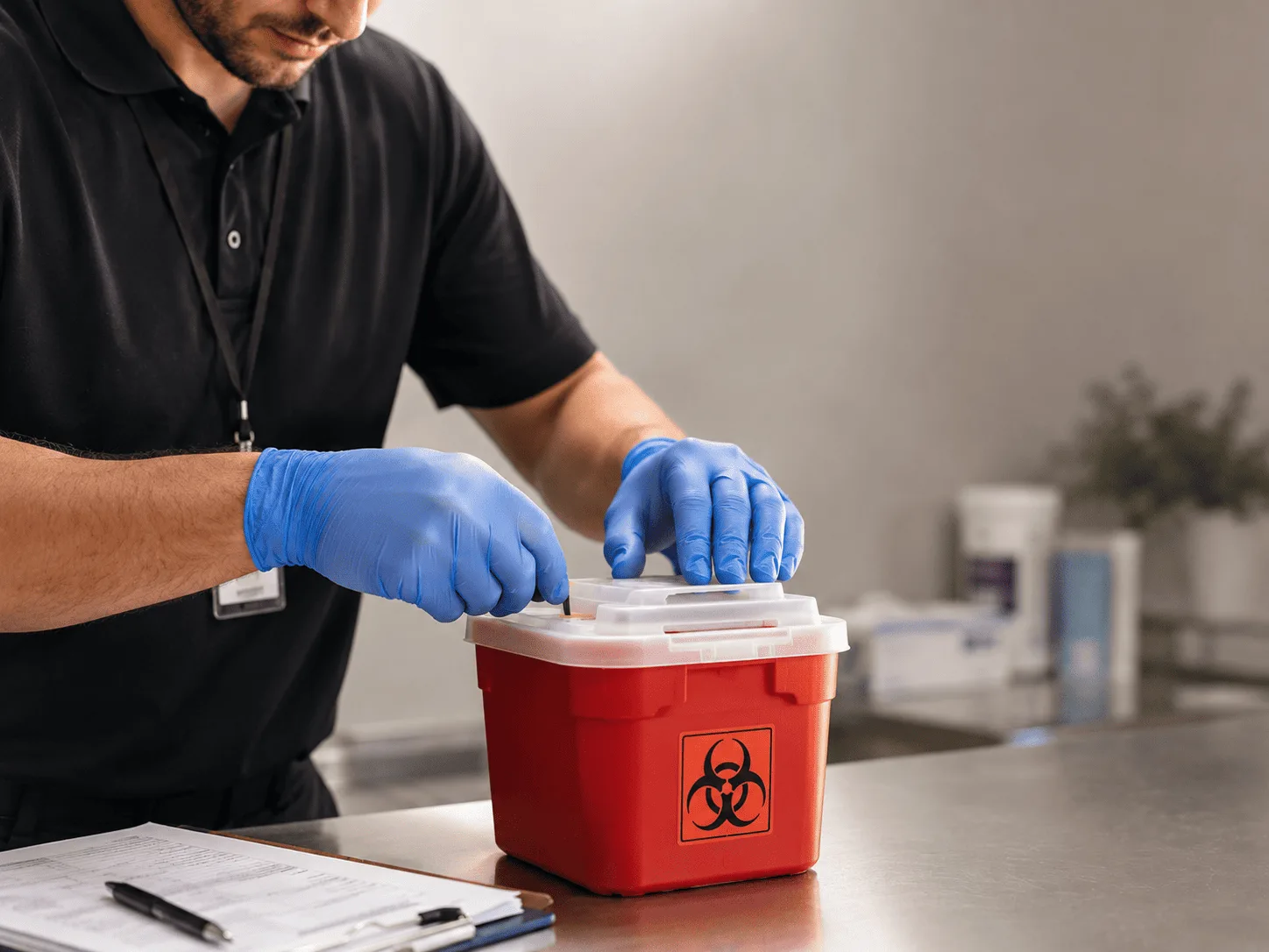 Why choose Sharps Waste Disposal in Delaware, OK